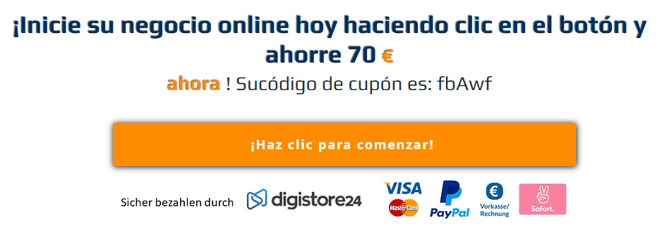 !Inicie su negocio online hoy!